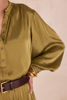 Picture of SATIN BLOUSE WITH PUFF SLEEVES DEESSE